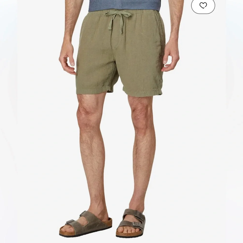 NWT Faherty Men's Olive Green Shorts Size XL